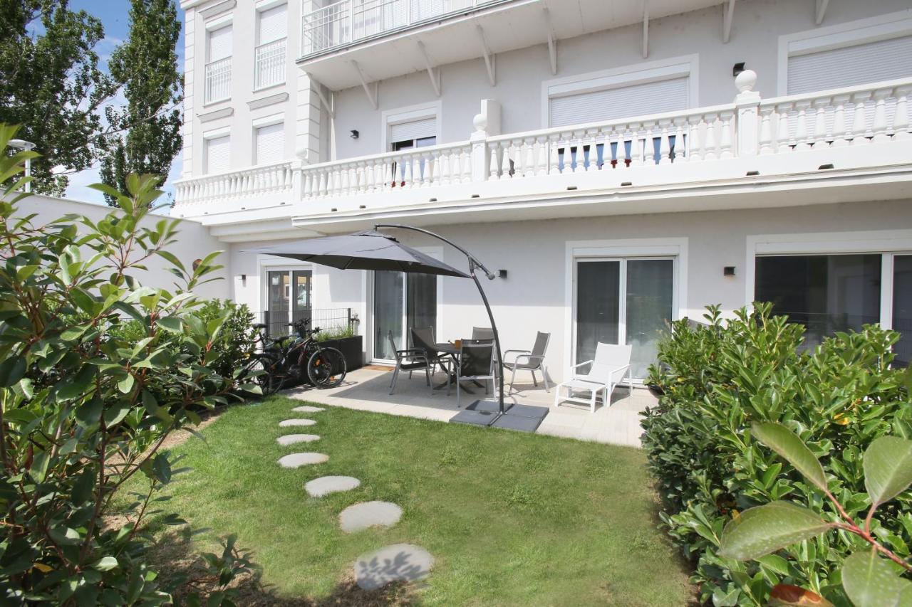 25H Spa-Residenz Pools In & Out, Private Garden & Beach Neusiedl am See Dış mekan fotoğraf