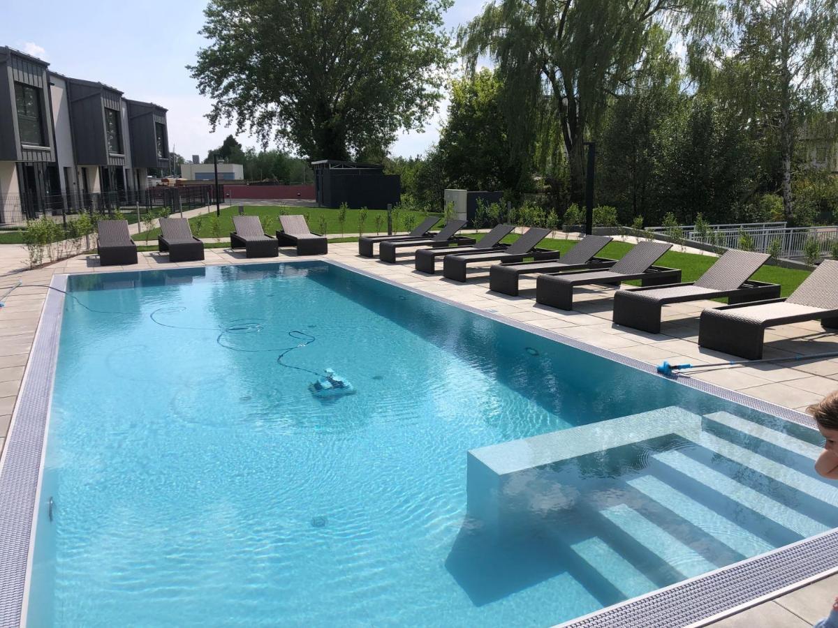 25H Spa-Residenz Pools In & Out, Private Garden & Beach Neusiedl am See Dış mekan fotoğraf