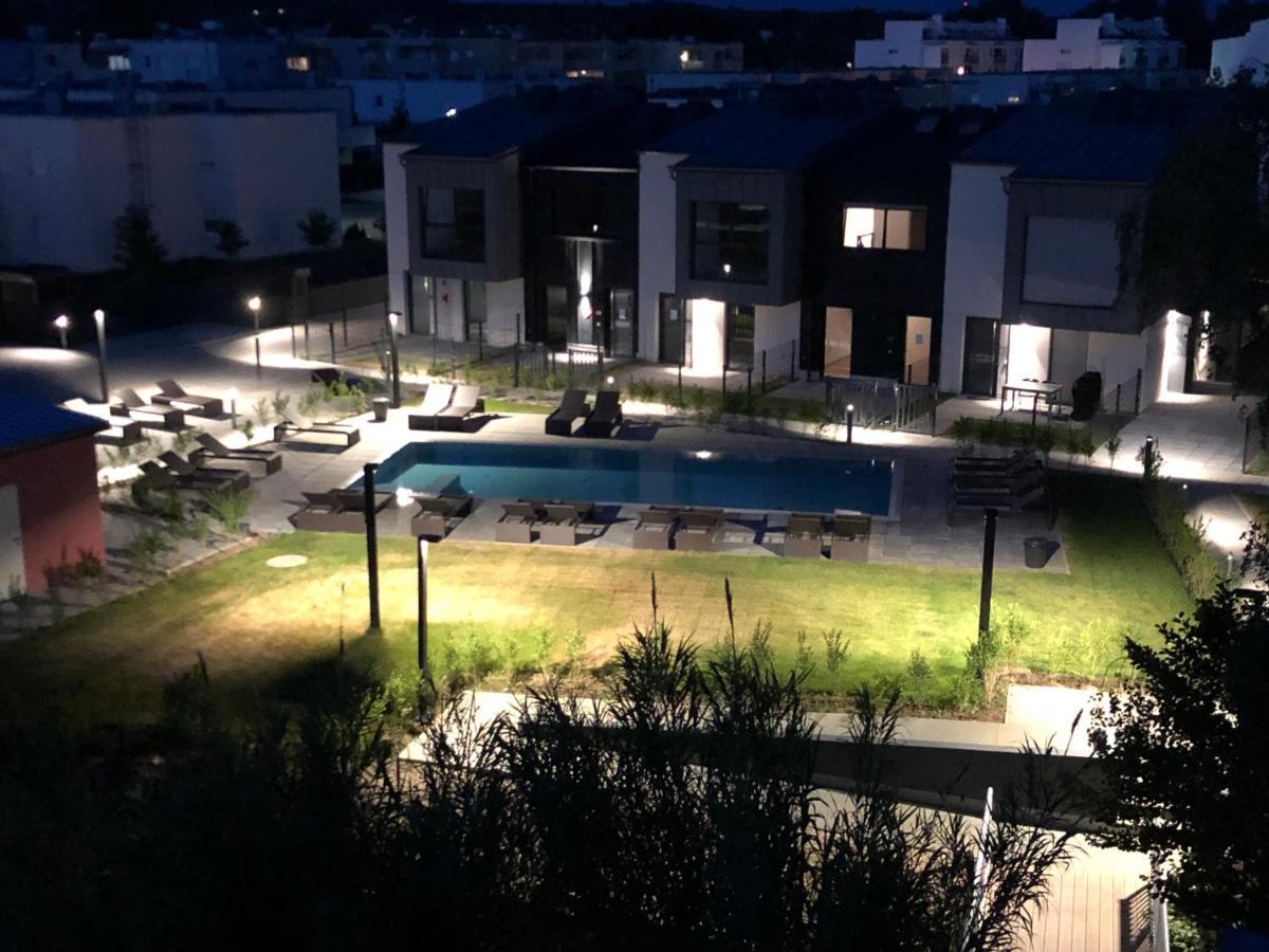 25H Spa-Residenz Pools In & Out, Private Garden & Beach Neusiedl am See Dış mekan fotoğraf